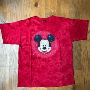 Vintage 90’s Mickey Unlimited Acid Washed Mickey Mouse Shirt  Size: XL